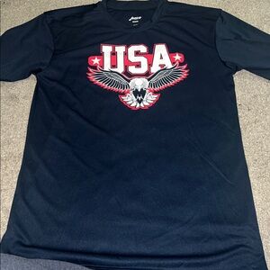 Jetco USA Navy Eagle Graphic Tee